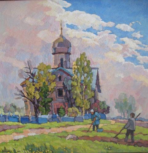 1995. Холст, масло. 120х120